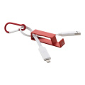 Cappy – USB-Ladekabel, rot