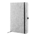 Refelt Note A5 – Notiz RPET-Filz, grau