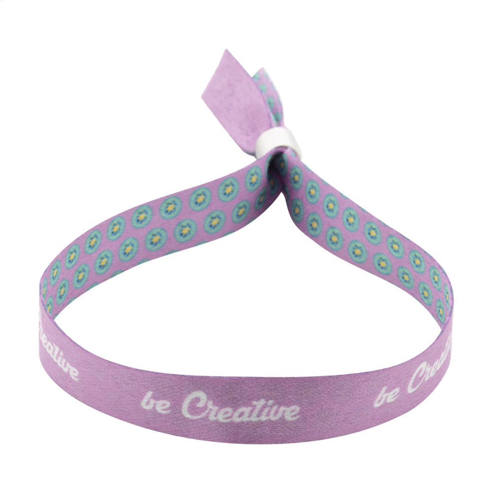 SuboWrist Alloy – individuelles RPET Festivalarmband, Produktbild