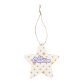 CreaJul Seed – Weihnachtsbaumschmuck aus Saatgutpapier, rund, natur