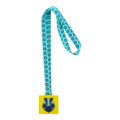 Subdal Colour Square – Individuelle Medaille, gelb/transparent