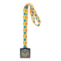 Subdal Colour Square – Individuelle Medaille, schwarz/transparent