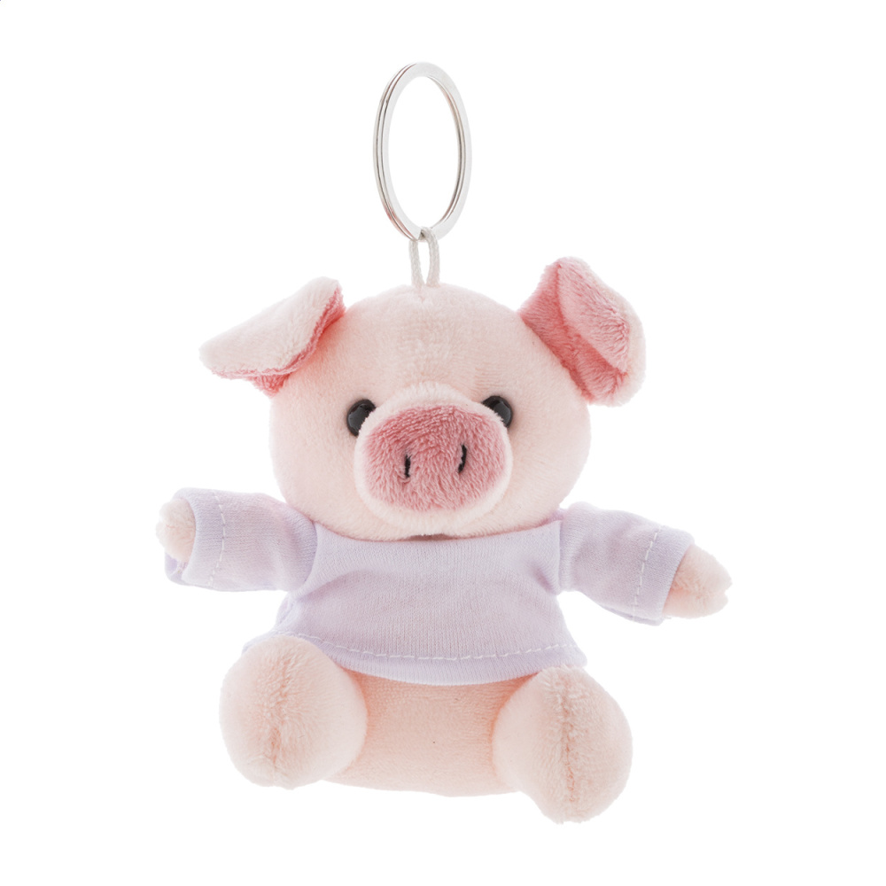 PigFob – Plüschschwein-Schlüsselanhänger, Produktbild