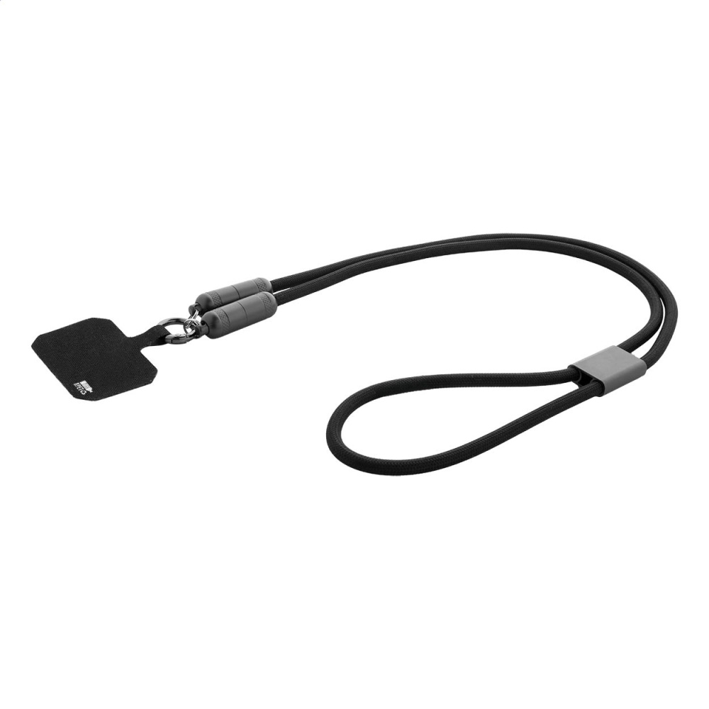 Fastly – 60W Handy-Lanyard-Kabel RPET, Produktbild