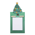 Julliste – Magnetischer Notizblock Weihnachten, Weihnachtsmann, grün