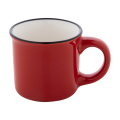 Woodstock Mini – Mini Vintage-Becher, rot