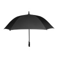 Quadstorm – Quadratischer RPET Regenschrim, schwarz