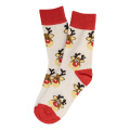 Julsokka – Weihnachtssocken, Schneemann, natur
