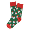 Julsokka – Weihnachtssocken, Schneemann, grün