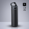 Expedition Edelstahl-Trinkflasche mit Kupferschicht, 650 ml, Grau