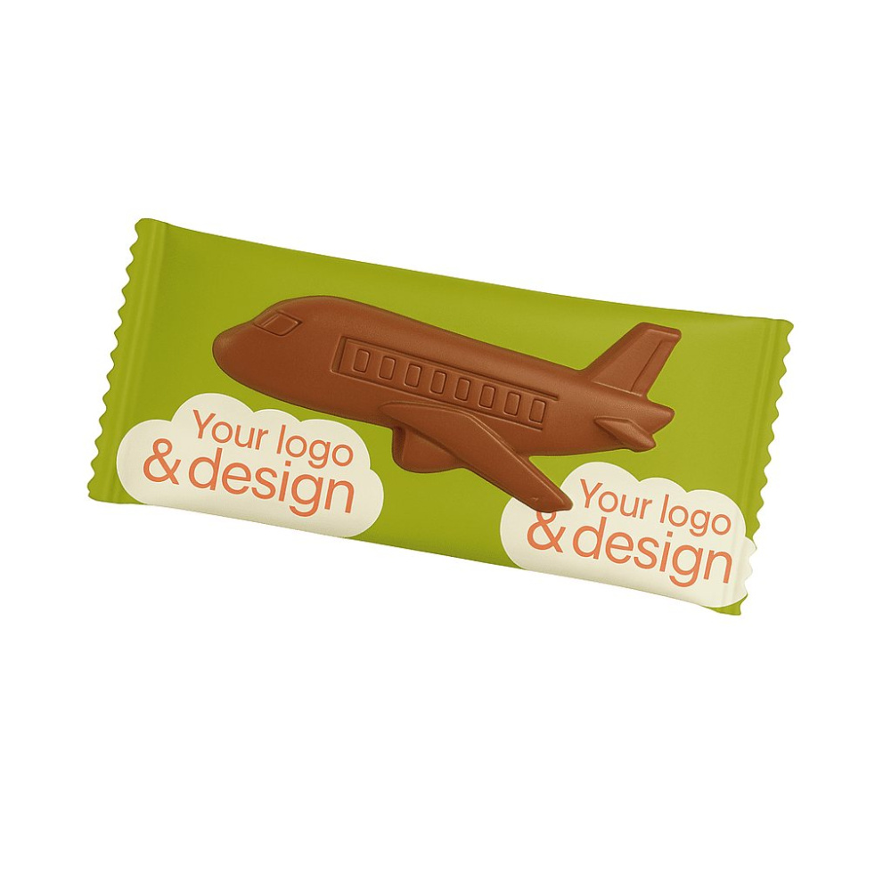 Mini-Schokoladenflugzeug 9 g, Produktbild