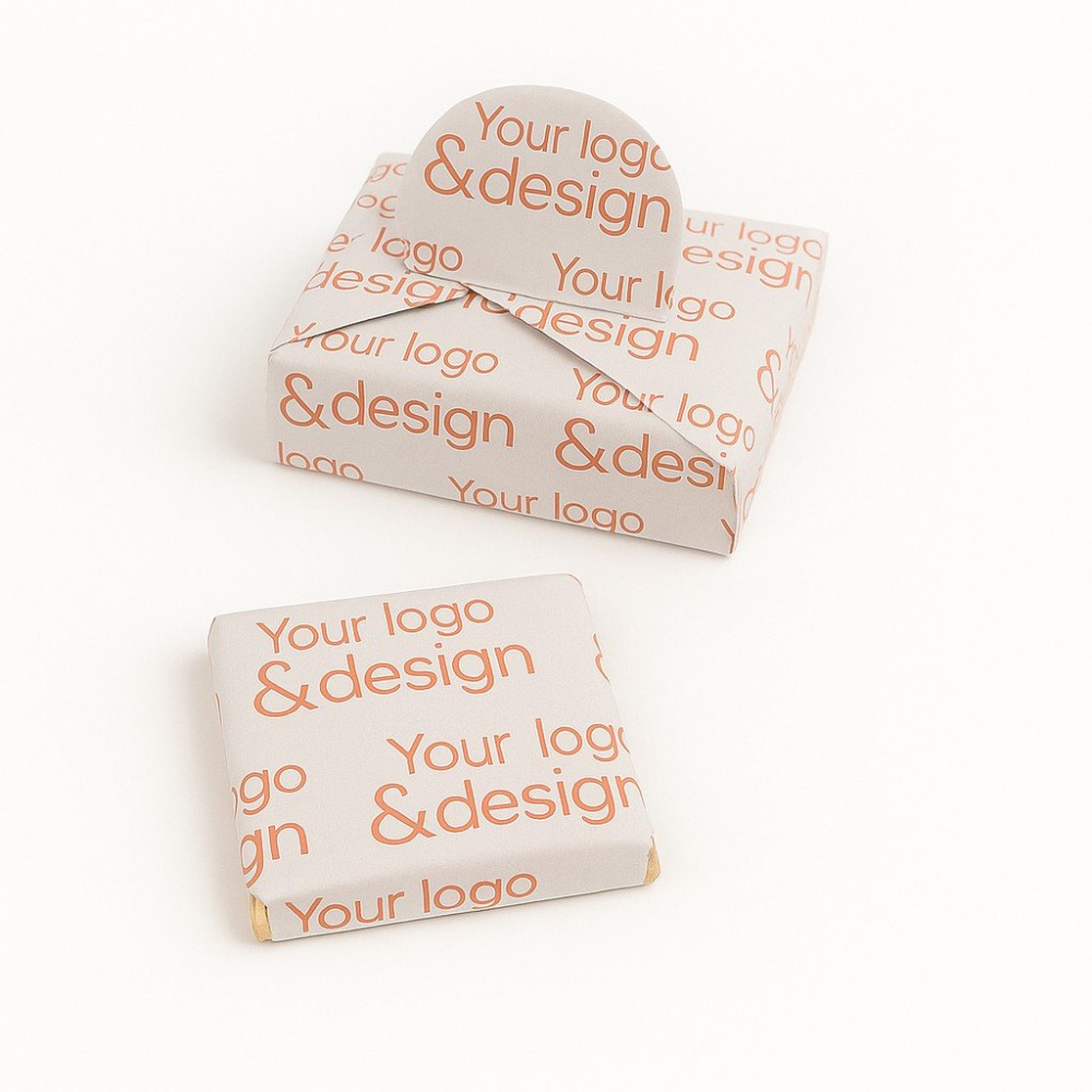 Set mit 2 Mini-Pralinen (quadratisch), Produktbild