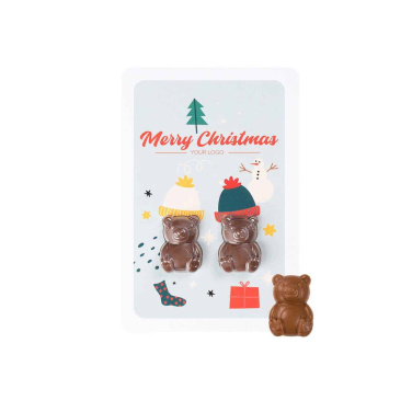 Werbekarte: Zwei Teddybären, Produktbild (2)