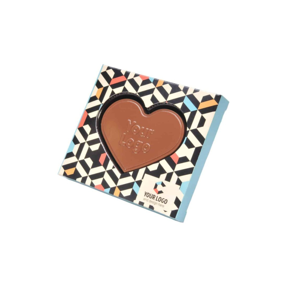 Maßgeschneidertes Schokoladen-Mini-Herz Choco4Mat, Produktbild (1)