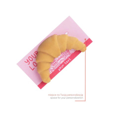 Werbekarte – Schokoladencroissant