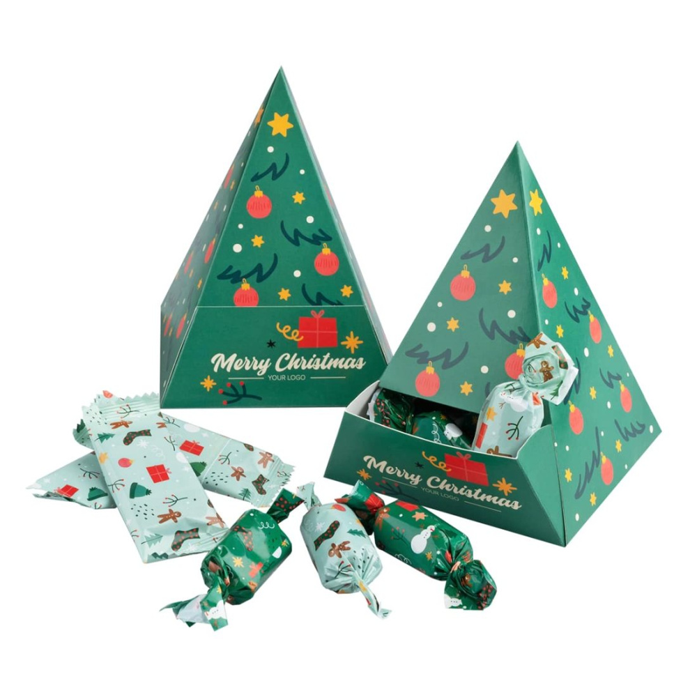 Werbepyramide für Süßigkeiten, Produktbild