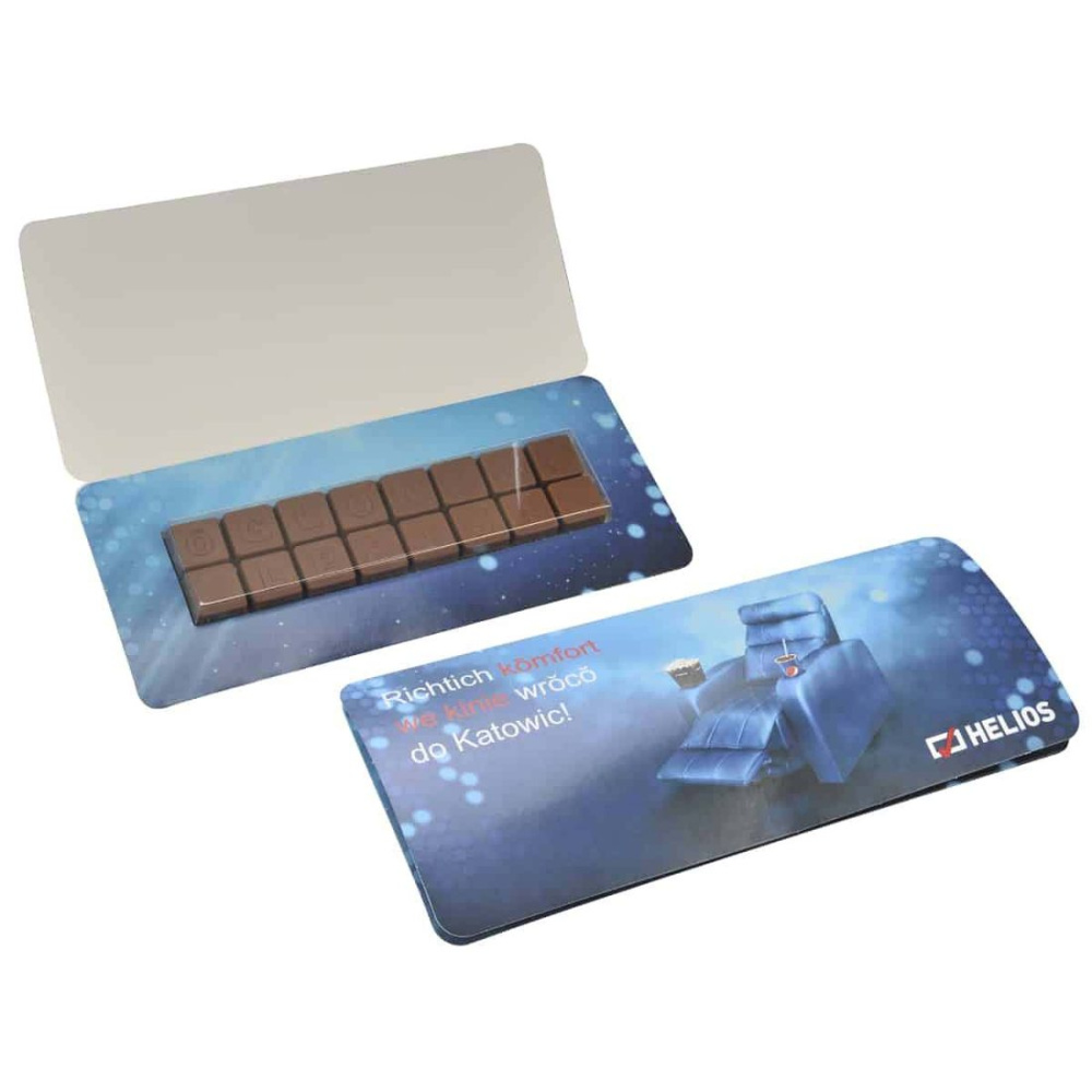 Choco Text 2 Zeilen im Umschlag / 2 Zeilen im Umschlag getrennt, Produktbild