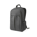 Madrid 22L Rucksack aus recy.Nylon und rPET. Laptops bis 17", Dunkelgrau