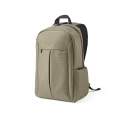 Madrid 22L Rucksack aus recy.Nylon und rPET. Laptops bis 17", Kamel
