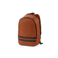 Sydney 18L Rucksack aus rPET. Reflektierende Streifen. Laptops bis 17", Braun