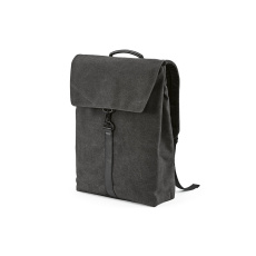 Prague 25L Rucksack, recy.Baumwolle. Hakenverschluss. Laptops bis 17"