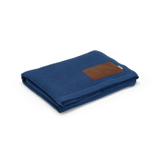 Giotto Decke recy.Baumwolle (200 g/m²). Mit personalisierbarem Aufnäher