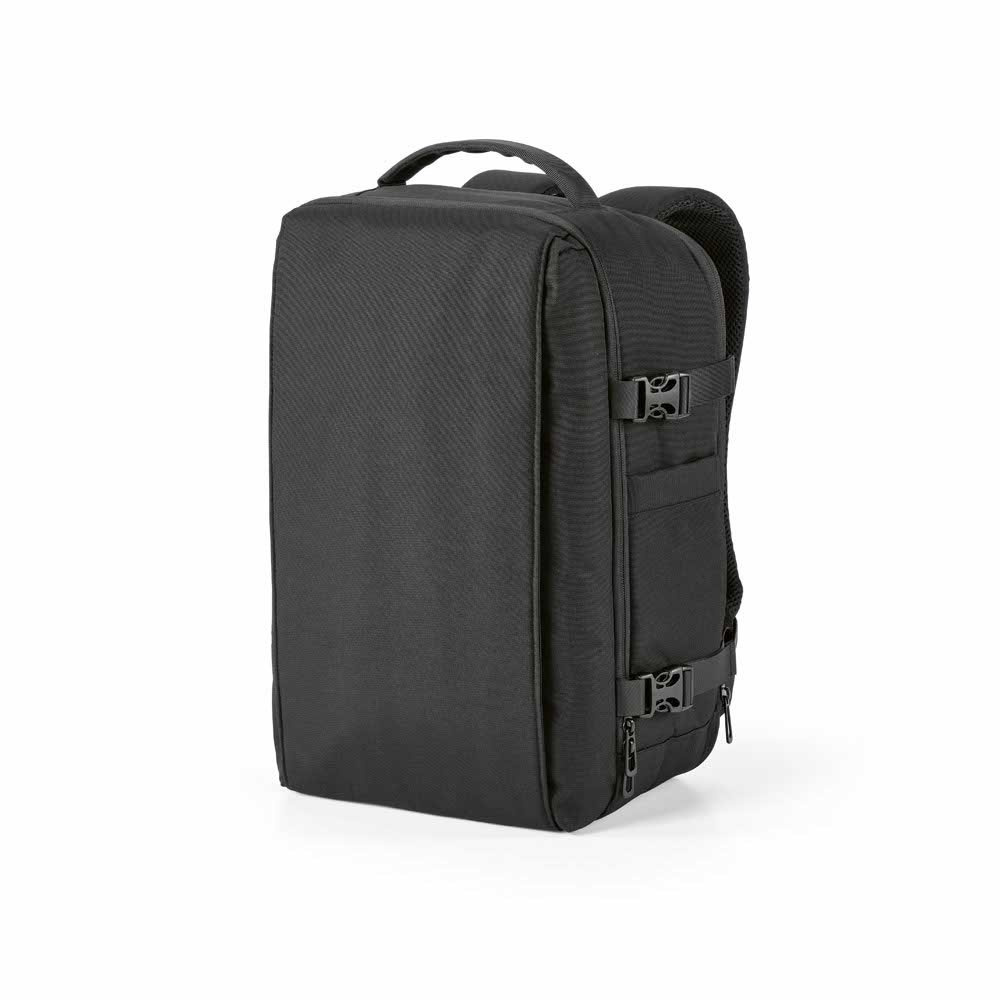 Belfast Rucksack 20L aus rPET. Handgepäckgeeignet. Geeignet für Laptops bis 17", Schwarz, Produktbild