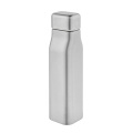 Virtuos Trinkflasche aus recy.Edelstahl, 1030 ml. Auslaufsicher, Silber