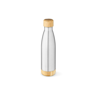 Rio Grande Trinkflasche recy.Edelstahl und Bambus, 530 ml. Doppelwandig, Produktbild (2)