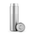 Perfora Trinkflasche aus recy.Edelstahl, 540ml. Doppelwandig, Silber