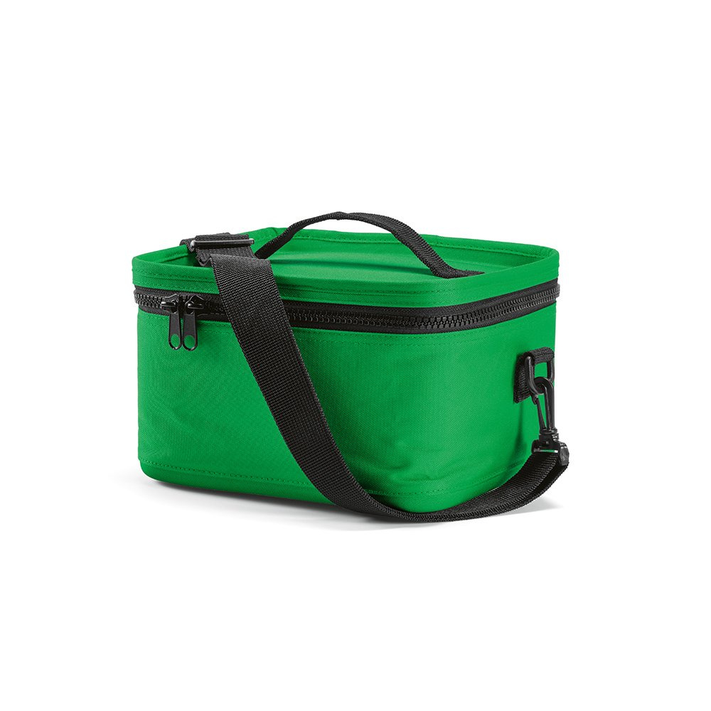 Munich M 7,5L Kühltasche, rPET mit rABS. Thermoinjizierte Reißverschlüsse, Grün, Produktbild