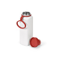 Ural Trinkflasche recy.Edelstahl, 820 ml. 360° Push-Verschluss, Rot