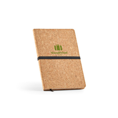 Goethe A5 Notizbuch mit Korkeinband. 196 Seiten aus 70 gsm recy. FSC®-Papier, Produktbild (4)