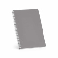Horace A5 Spiralnotizbuch aus recy. PP. Softcover.70g/m². 160 Seiten. FSC®-zertifiziert., Grau