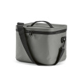 Munich L 10L Kühltasche, rPET mit rABS. Thermoinjizierte Reißverschlüsse, Grau
