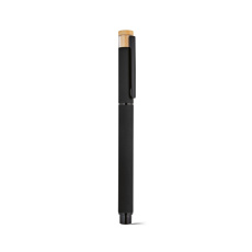 Thoreau Rollerball aus recy. Aluminium, blau, Dokumental®-Gel-Tinte 0,6km