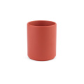 Tiber 350 Tasse aus Keramik, 340ml. Matte Oberfläche, Mattrot