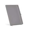 Dumas A5 Notizbuch aus recy.PU.Hardcover.70g/m². 160 Seiten, FSC®-zertifiziert, Grau