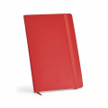 Flaubert A5 Notizbuch aus recy. PU, Softcover, 160 Seiten.FSC®-zertifiziert, Rot