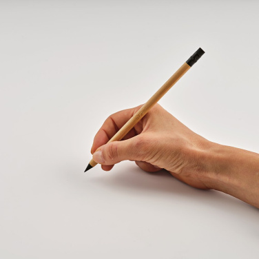 Kerouac Tintenloser Stift. Bambus mit Graphitspitze und Radiergummi, Produktbild (4)