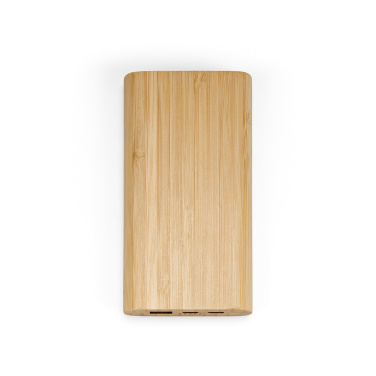 Pythagoras Powerbank aus Bambus mit 10000 mAh. 15 W, Produktbild (2)