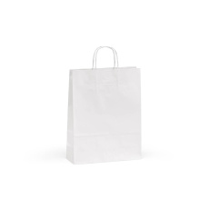 Etna M weiße FSC®-Kraftpapiertasche. 90g/m². Hergestellt in Portugal