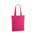 Annapurne Einkaufstasche recy.Baumwolle (180 g/m²). Mit Bodenfalte, Fuchsia