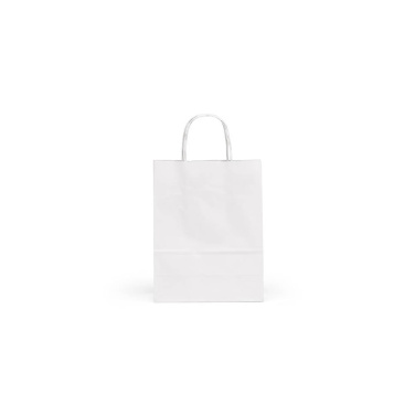 Etna S weiße FSC®-Kraftpapiertasche. 90g/m². Hergestellt in Portugal, Produktbild (2)