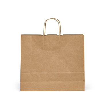Vesuvio XL braune FSC®-Kraftpapiertasche aus Recyclingpapier, 115g/m², Produktbild (3)