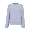 Waikiki Damen Sweatshirt mit Rundhalsausschnitt. Bio-Baumwolle und rPET, Pastelblau