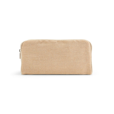 Rio Kulturtasche aus 260gsm Jute mit Reißverschluss, Produktbild (2)