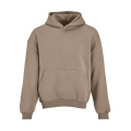 Ericeira Oversized Kapuzenpullover. Bio-Baumwolle, recy. Baumwolle und rPET, Hellbraun