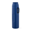 Flinders Thermos recy.Edelstahl, 1080 ml. Mit 2 Bechern und Karabiner, Marineblau