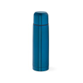 Danube Thermos recy.Edelstahl, 500ml. Mit 1 Becher, Blau